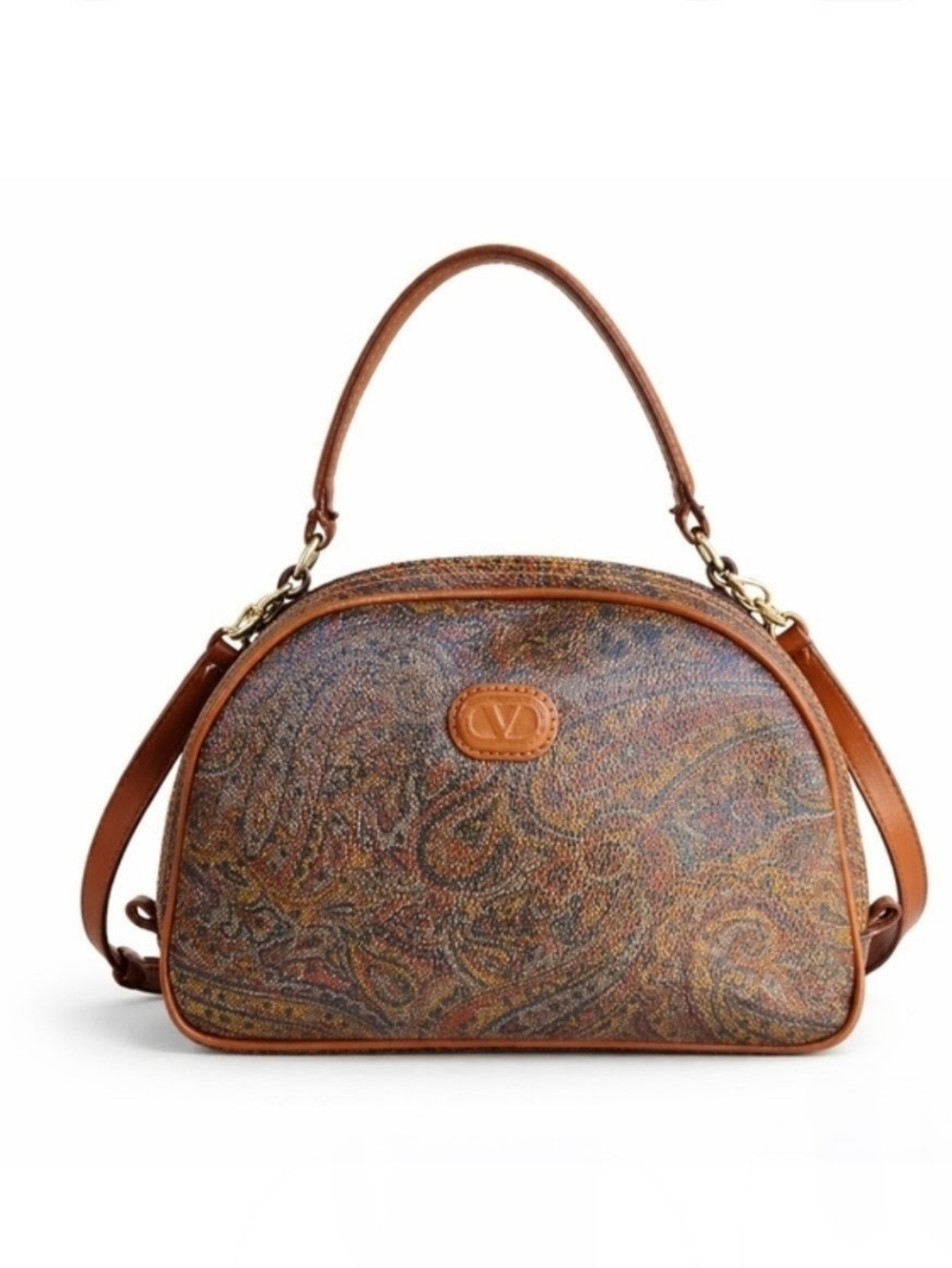 Valentino Garavani Paisley Satchel - RARE Find